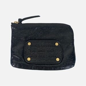 VINTAGE JUICY COUTURE "For Nice Girls Who Like Stuff" Wristlet - Black
